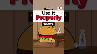 Download lagu PROPERLY use 'chotto' - useful Japanese Phrase 🤏 mp3