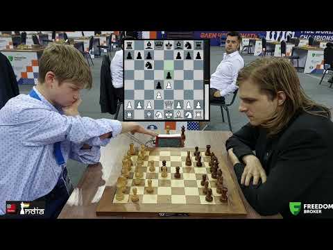 16-year-old youngster takes on Super GM | Volodar Murzin vs Richard Rapport | World Rapid 2022