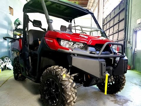 Custom CAN-AM DEFENDER BUILD- Part 1: Front Bumper