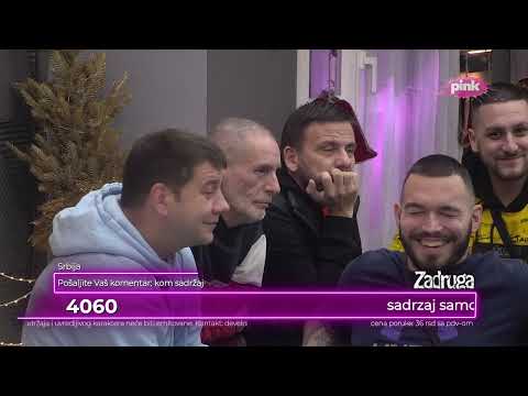 Zadruga 6 - Adam pokušava da uceni Mikicu mi Lepog Miću - 11.02.2023.