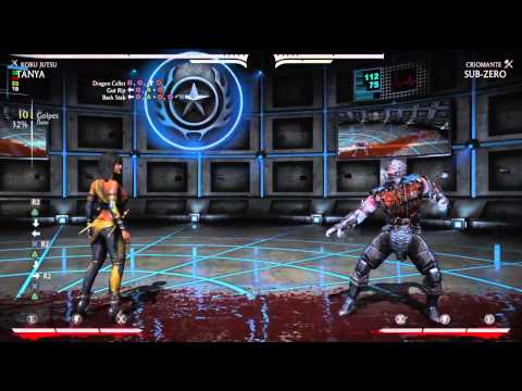 MKX Tanya's 10hits 32% damage easy kombo
