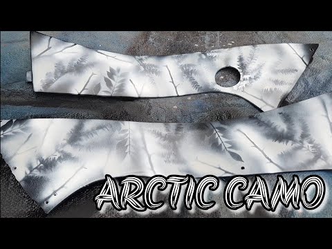 ARCTIC CAMO PAINT JOB HOW TO