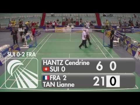 QF (WS) - Cendrine Hantz vs Lianne Tan - ECC2015