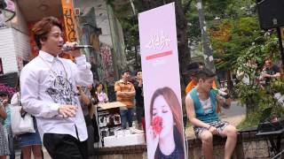 150625 홍대 게릴라 공연 아웃사이더(Outsider) -주인공(Hero) by ohbest