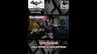 Batman: Arkham City Lockdown Mobile 2026