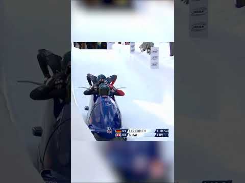 Team Hall (gbr) wins 4 Men st moritz #ibsfsliding #ibsf #racing #milanocortina2026 #gbr