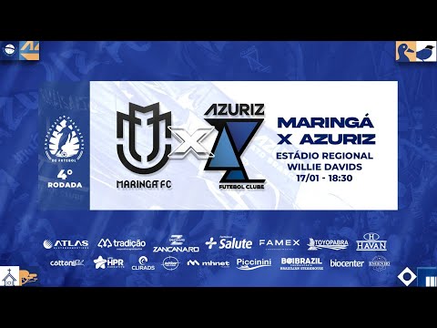 Radio Azuriz  - MARINGA X  AZURIZ    - 4ª RODADA PARANAENSE 2026