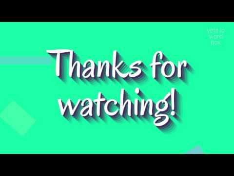 HOW TO PRONOUNCE NYMPHAEA?