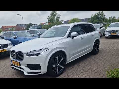 Witte Volvo XC90 2.0 T8 Recharge Twin Engine R-Design met luchtvering uit 2019 kopen?