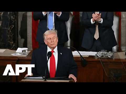 Trump Says “Should Be My Third Term, But...” at the State of the Union Address | APT