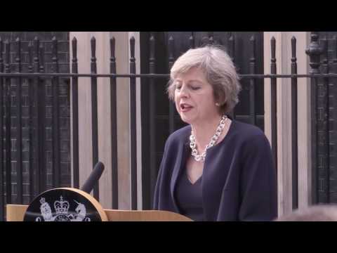Theresa May's first speech as Prime Minister