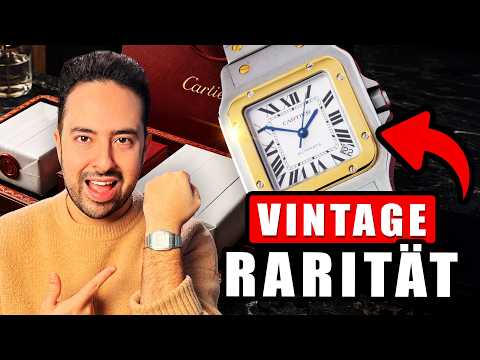 This vintage Cartier Santos is dangerously good! 🔥