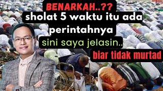 Download lagu Benarkah..? Sholat 5 waktu itu ada  perintahnya,, sini saya jelasin , biar tidak murtad#syaifulkarim mp3