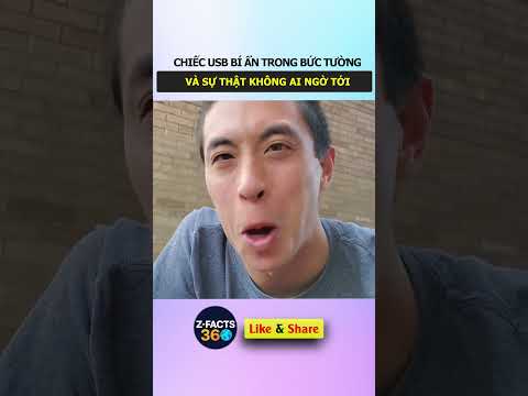Chiếc USB bí ẩn trong bức tường và sự thật không ai ngờ tới #shorts