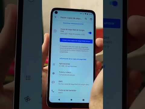 Almacenamiento externo o restablecimiento de fábrica