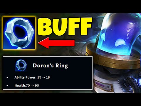 Riot buffed Dorans Ring and it's actually a HUGE buff to Singed... (NEW META)