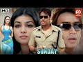 Sunday New Bollywood Ajay Devgn Blockbuster Hindi Action Movie Ayesha Takia Anjana Love Story Film
