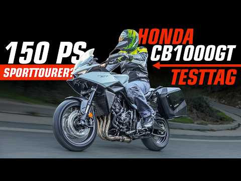 Testtag auf der Honda CB1000GT – Wie schlägt sich der neue Sporttourer von Honda?