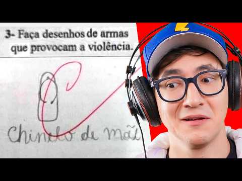 THE WORST TEST ANSWERS THIS PLANET HAS EVER SEEN LOL I Dearo and Manu