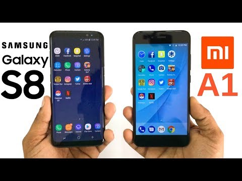 Xiaomi Mi A1 vs Samsung Galaxy S8 Speed Test! Which Is Faster?