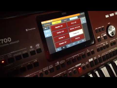 Korg Pa700 Oriental styles (Part 1)