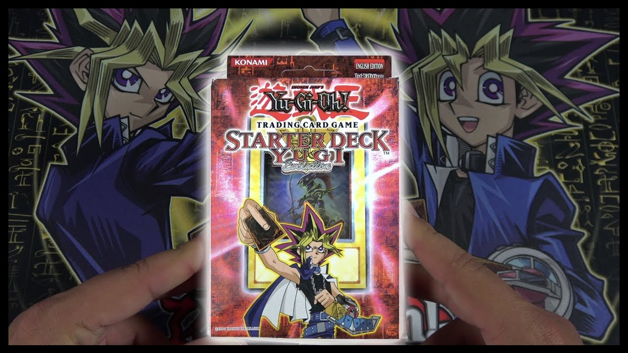 NOSTALGIC YuGiOh 2004 YUGI Evolution Starter Deck Opening & Review! OH BABY!!