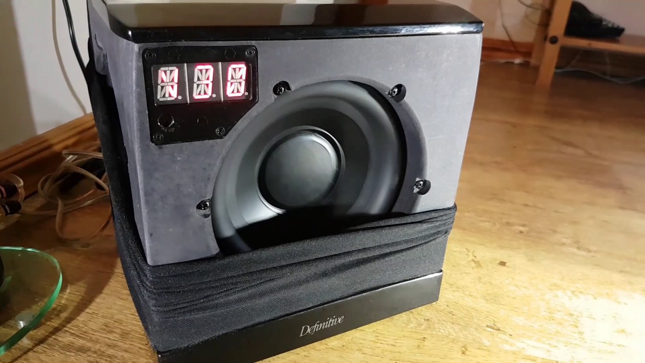 video Loa subwoofer Definitive Technology Super Cube 4000 chính hãng 0