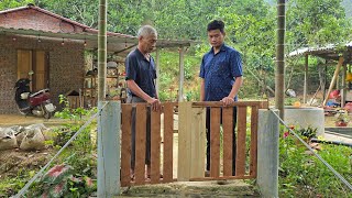 Download lagu Farm life. The old man took his son to visit his orchard. mp3