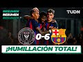 Resumen y goles | Inter Miami 0-6 Barcelona | Amistoso Internacional | TUDN