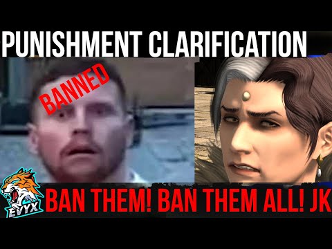 FFXIV Punishment Update and Clarification! O_O!!