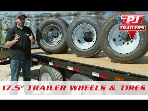 17.5" Trailer Wheels & Tires - PJ Trailers