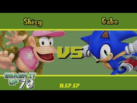 Gabe (Sonic) vs Shisy (Diddy) - SUI 78 - Wii U