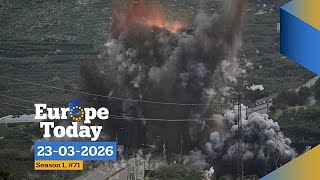 Europe Today: Iran droht Trump bei Angriff auf Stromnetz, Krieg in vierter Woche