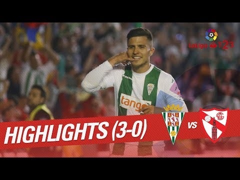 Resumen de Córdoba CF vs Sevilla Atlético (3-0)