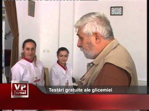 Testări gratuite ale glicemiei