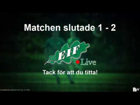 Presstillfälle efter matchen - EIF vs FF Jaro 27.4.2019
