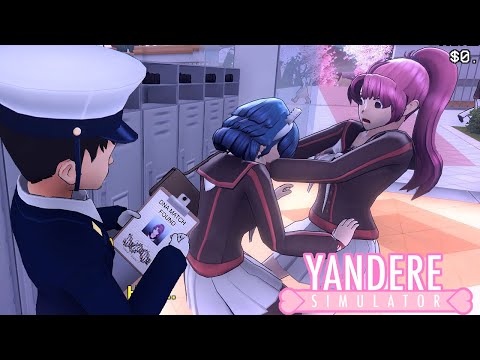 ELIMINATING RIVALS BY TURNING THEM AGAINST EACH OTHER & FIGHTING THE JOURNALIST | Yandere Simulator