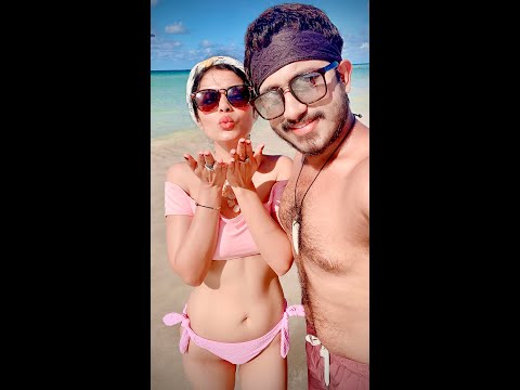 Spending our 2nd anniversary at the beach|| Miami vlogs pt. 4 #travelvlog #couplevlog #miami