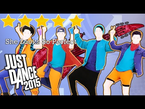 Just Dance 2015 - She Looks So Perfect - 5 Stars PS4 [No Audio]
