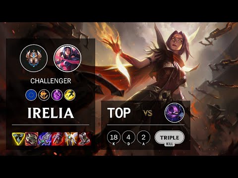 Irelia Top vs Kennen - EUW Challenger Patch 10.24