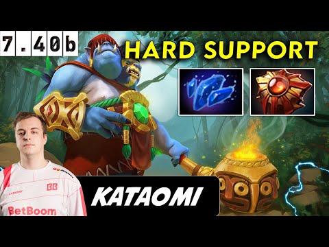 Kataomi` Ogre Magi Hard Support - Dota 2 patch 7.40b Pro Player Full Gameplay