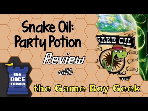 The Game Boy Geek (Dice Tower) Reviews Party Potion