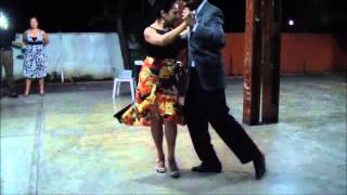 Doris y Emerson (1) en el 6to Festival Tangueando en Junio con La Mariposa, 29 - 06 - 2015