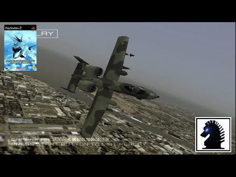 PS2 Ace Combat 4: Shattered Skies - #6: Invincible Fleet | Fairchild Republic A-10 Thunderbolt II