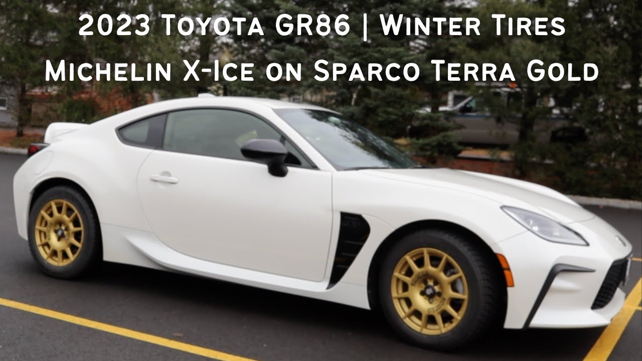 2023 Toyota GR86 | Winter Tires | Michelin X-Ice on Sparco Terra Gold