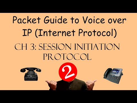 Packet Guide to VoIP Chapter 3 part 2 - Session Initiation Protocol (SIP)