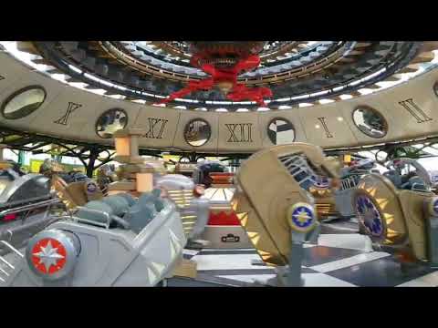 Tik Tak, Tivoli Gardens extreme Spinning ride, Copenhagen Denmark 2019 175 year anniversary ride