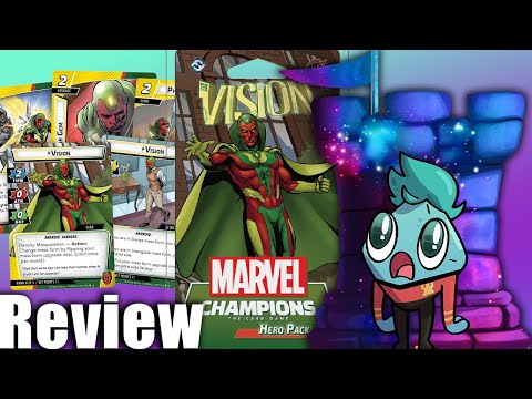 Marvel Champions: The Card Game – The Vision Hero Pack Review   with Roy Cannaday