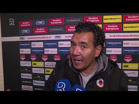Excelsior-trainer Ricardo Moniz: 'Deze mensen veroordeel ik, die zijn gewoon gestoord'