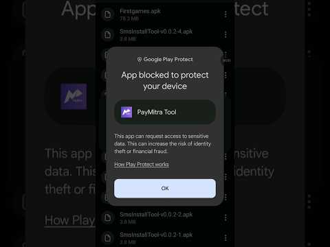 how to fix app blocked to protect your device issue